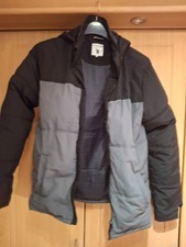 boys black/grey winter coat