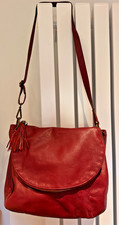 red leather satchel ladies