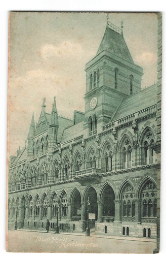 Town hall northampton - town, postal