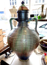 Belgian Art Pottery Drip Glaze