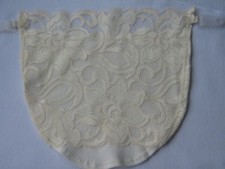 Gorgeous, lined all lace cream/ivory modesty panel  
