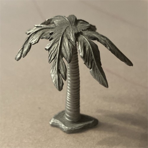 King stand pewter palm tree - stand,