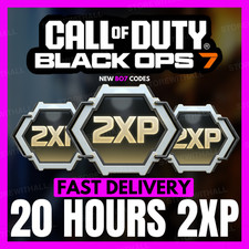 Call Of Duty Black Ops 7 (BO7) - 20 Hours Double XP 2XP - NEW BO7 CODES - Global
