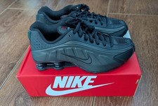 Black Nike Shox R4 Brand New 