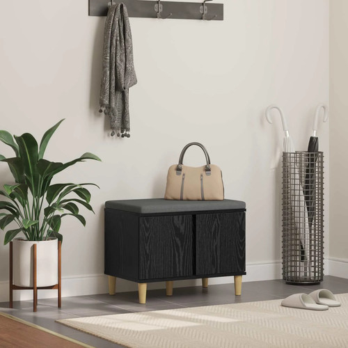 Walplus hall bench black oak - hall,