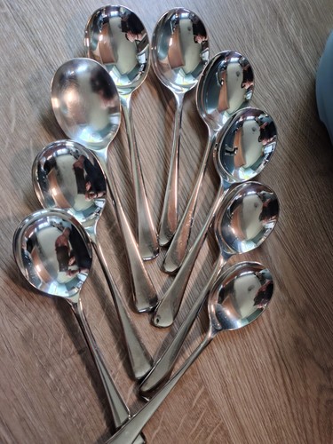 Sheffield epns soup spoon - spoon, 9
