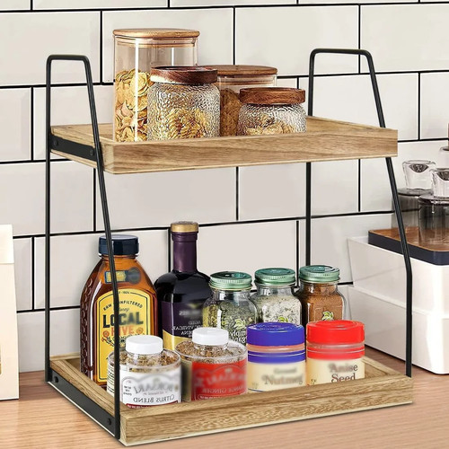 Tier wooden shelf - 2,