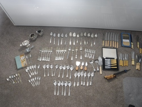 133 pieces variety plated and - 133,