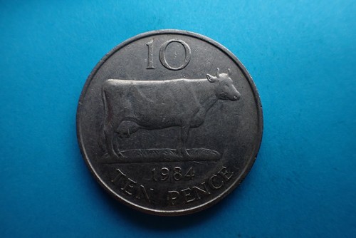 Guernsey 10p large ten - large, pence