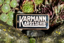 VINTAGE ENAMEL AUTOMOBILE CAR