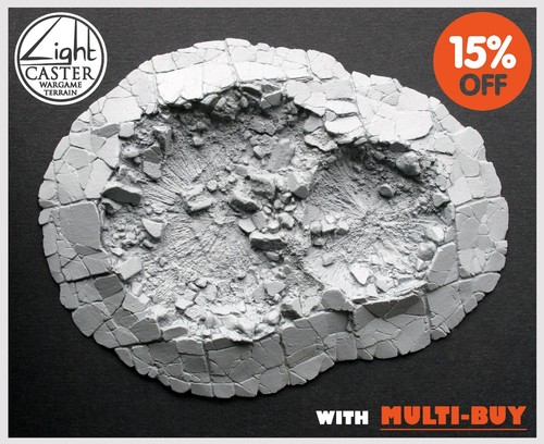 Blast craters scenery by - blast,