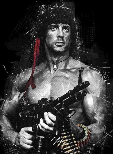 Rambo movie sylvester stallone - rambo,