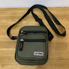 Lorenz men's small green man bag / shoulder bag/ crossbody bag