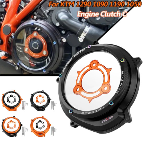 Engine clear clutch cover - cover, for