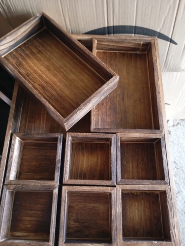 8pcs set wooden - wooden, breakfast