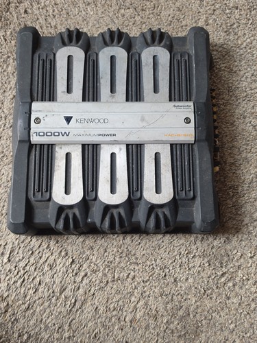 Kenwood 1000w amplifier - kenwood, **
