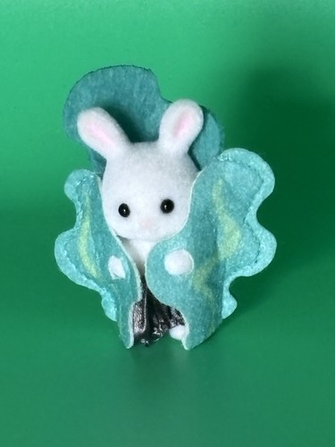 White rabbit baby - white, sylvanian