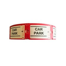 Car Park Roll Tickets (1 Pack
