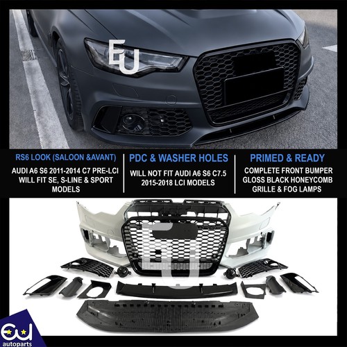 Rs6 look front bumper - rs6,