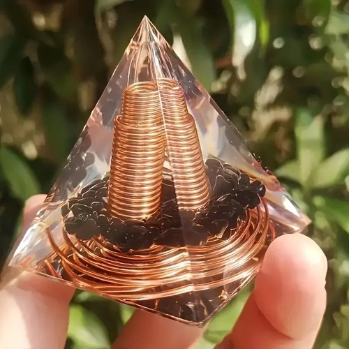 Spiral copper wire orgonite - wire,