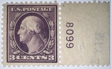 Travelstamps: 1917 US Stamps #501 3 CENT WASHINGTON MNH OG NUMBERED