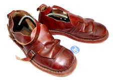 antique vintage leather fishing wading boots stud soles awesome! and useable