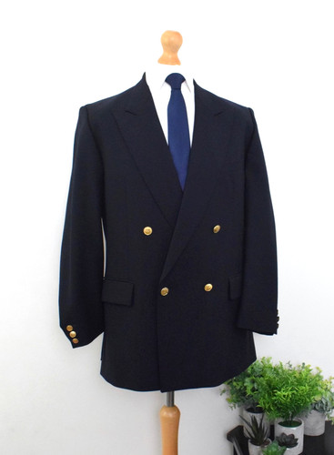 Dior navy gold buttons - navy, 4