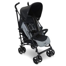 My Babiie MB02 Lightweight Stroller - Black and Grey - Grade B