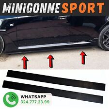 POLISHED BLACK MINISKIRTS for