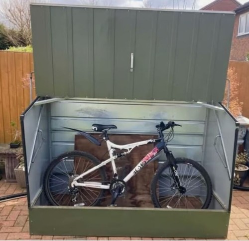 Trimetals metal bike - trimetals, shed