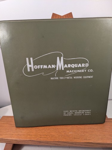 Vintage hoffman marquard - hoffman,