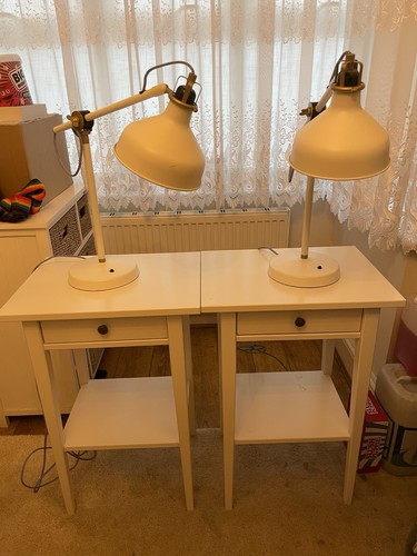 Matching white hemnes - white, bedside