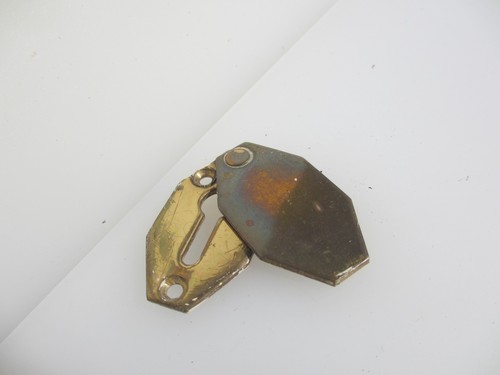 Antique bronze keyhole cover - antique,