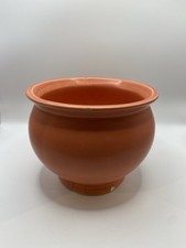 Vintage Burnt Orange Glazed