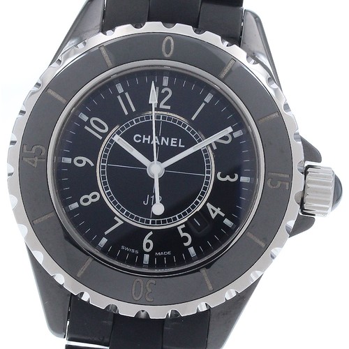 Chanel j12 h0681 black ceramic - j12,