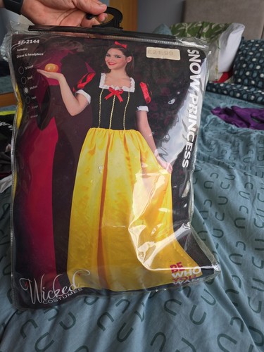 Snow white adult fancy dress - snow,