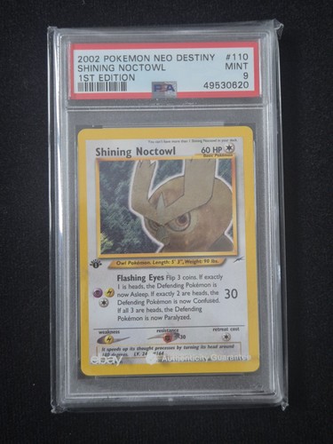 Shining noctowl 110 pokemon - noctowl,