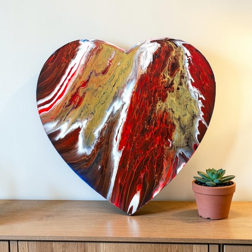 Original heart shaped abstract - heart-shaped,