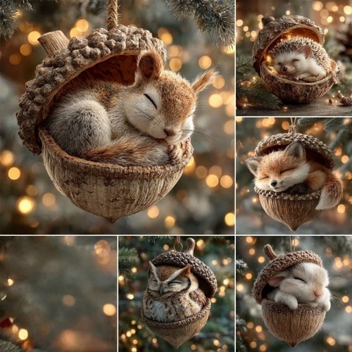 Nature decor christmas tree - nature,