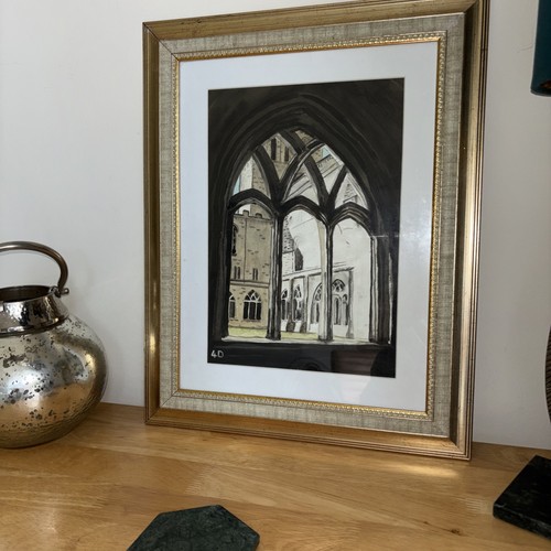 Durham cathedral cloisters - durham, by