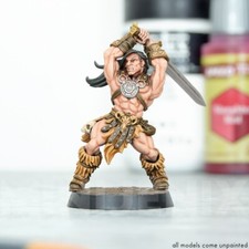 DRAGONPEAK BARBARIAN Fantasy: Artisan Guild, Resin Miniature 28mm 32mm