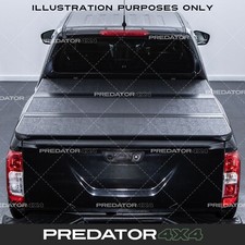 BLACK TONNEAU COVER TRI 3 FOLD