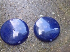 Lucas 54573709 blue lens L724 vintage rare 70s 80s fire engine  police 