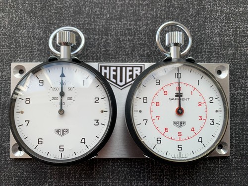 Oversize heuer stopwatch set - oversize,