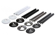 Duraplast Brand Radiator Pipe Covers & Collars - 15mm [ Like Talon Snappit ]