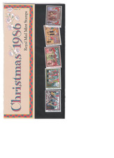 1986 ROYAL MAIL PRESENTATION PACK CHRISTMAS FOLK CUSTOMS MINT DECIMAL STAMPS