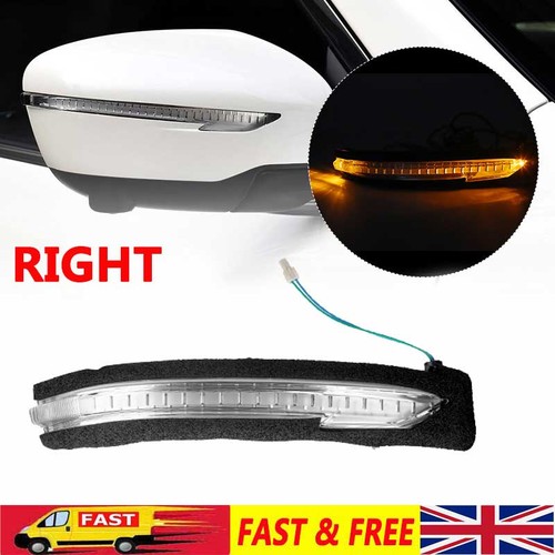Right drivers wing mirror led - right,