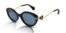 Vivienne Westwood Sunglasses Women's VW5060 001 Gloss Black/Blue