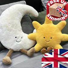 Cute Smile Moon Sun Plushie