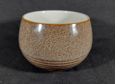 Denby Greystone Open Sugar Bowl, Ribbed